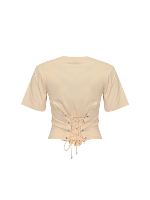 T-shirt a bustier in cotone Patrizia Pepe | 8M1803 J387W409